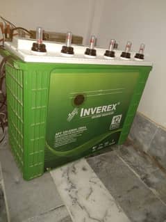 inverex battery 12volt 220amp (tubller)