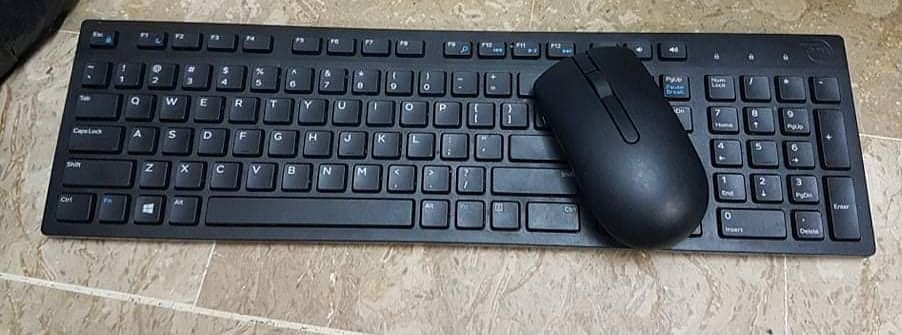 Logitech & Dell Wireless Keyboard & Mouse Combo 2