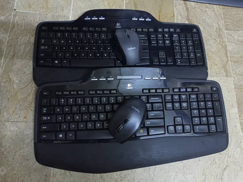 Logitech & Dell Wireless Keyboard & Mouse Combo 5