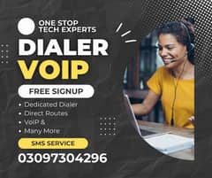 VoIP service and Dialer for callcenter