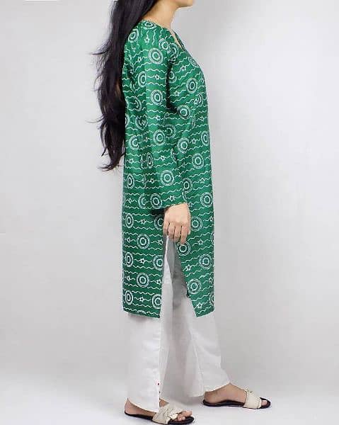 Independence Day 2 Piece Women Stitched Cotton Printed Suit 8