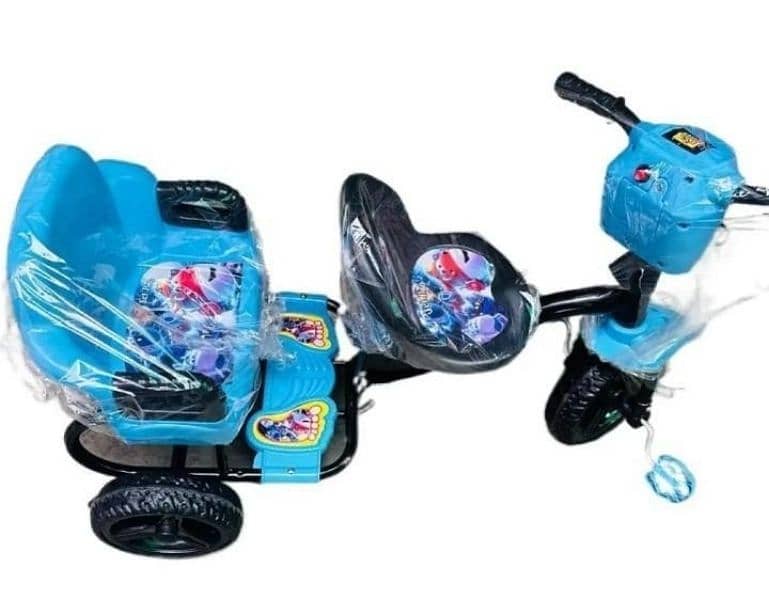 Kid's Double Seat Cycle With Music and Lights 0