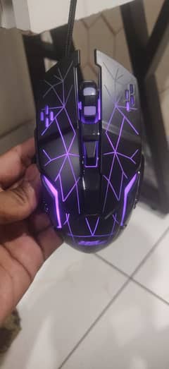 Brand New High Quality RGB Black Color Gaming Mouse.