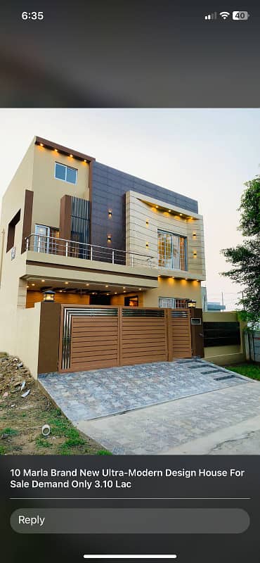 Brand new Modern designer house available for sale. 0