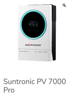 Maxpower Suntronics 7000 hybrid Solar Inverter 6kW (new stocks)