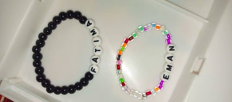 customise name Bracelet for yourself and your love one's 0