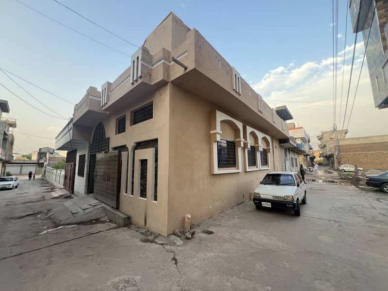 4 Marla Single Story Corner Beautiful House for Sale Near to Tarlai School Stop 10