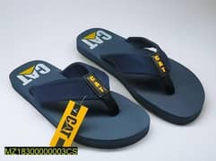 Men's Rubber Flip Flops Blue