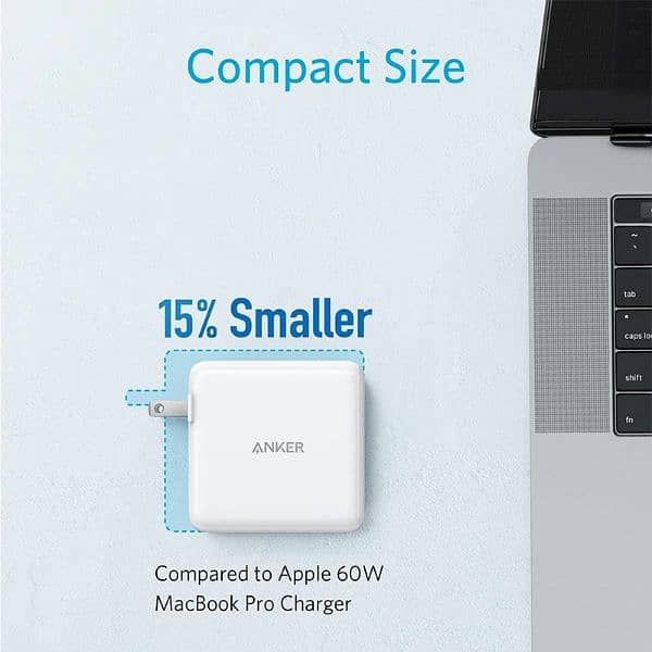 Anker 60w charger type C for laptops & Chromebook 1