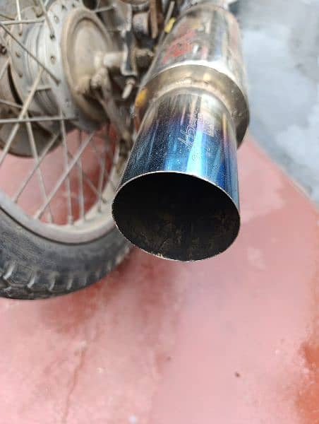 125 Modified Exhaust 4