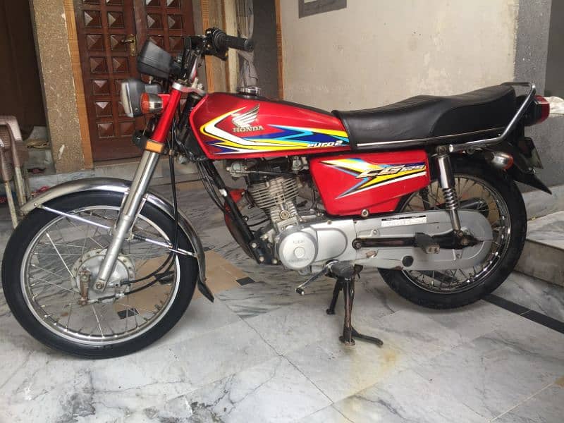 Honda cg125 2019 model 3 digit number 2