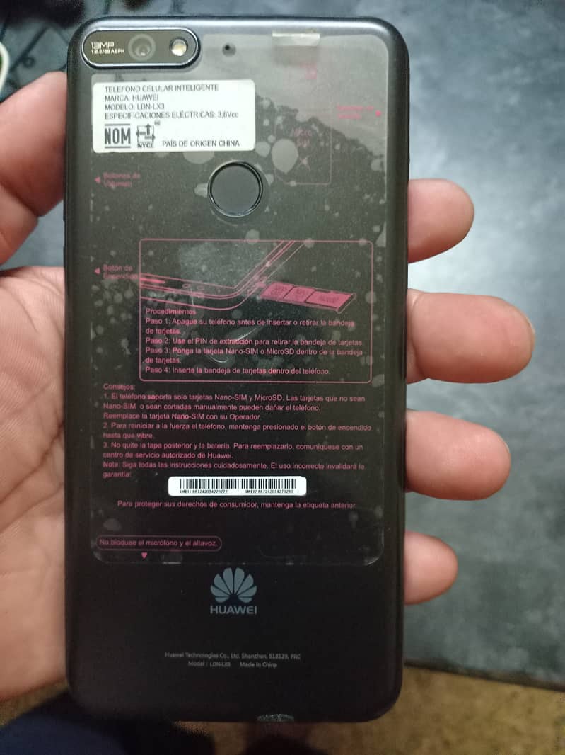 NON PTA Huawei Y7 2018 2GB/16GB BRAND NEW CALL=03127566633 2