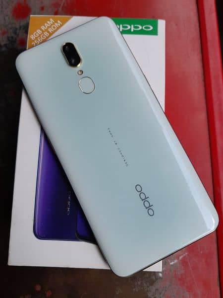 oppo f-11 Mobile8/256 phone with box and charger 5