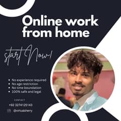 ONLINE WORK FROM HOME!