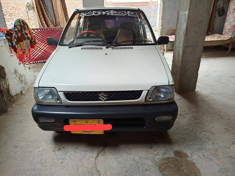 Suzuki Mehran vx 2011, sindh registered 3