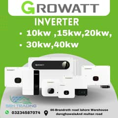 Solar inverter Growatt ongrid & hybrid 10 kw, 12kw, 15kw, 20kw,25kw,30 0