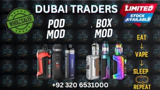 ALL PODS KIT | MODS | VAPES| DISSPOABALE WAPES | FLAVOURS AVIALABLE