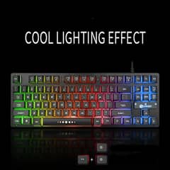 Mechanical aming Keyboard Rgb Backlit 0