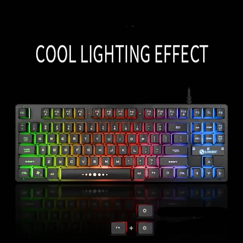 Mechanical aming Keyboard Rgb Backlit 0