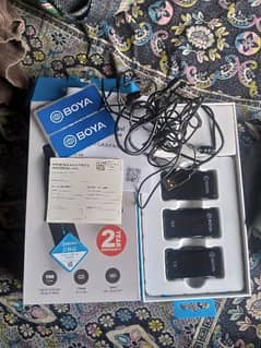 Boya wireless Mic (Dual Channel)