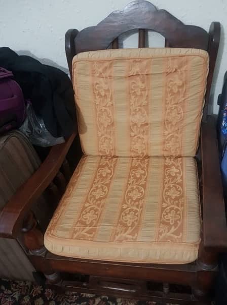 2 + 3 Sofa Set sheesham wood 1