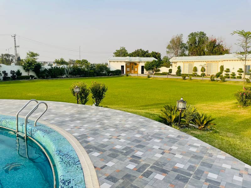 Luxury 3 Kanal Farm House With Swimming Pool Prime Location In Bedian Road Lahore 
Daily Basis 9