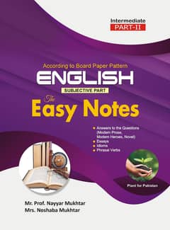 English Easy Notes (Part-I & Part-II)