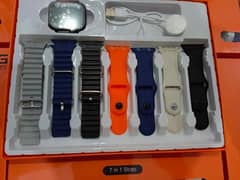 7 in 1 bands ultra smart watch