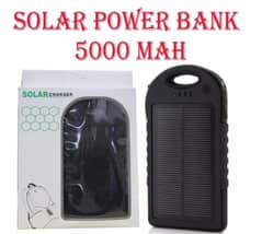 Solar power bank 5000 mah