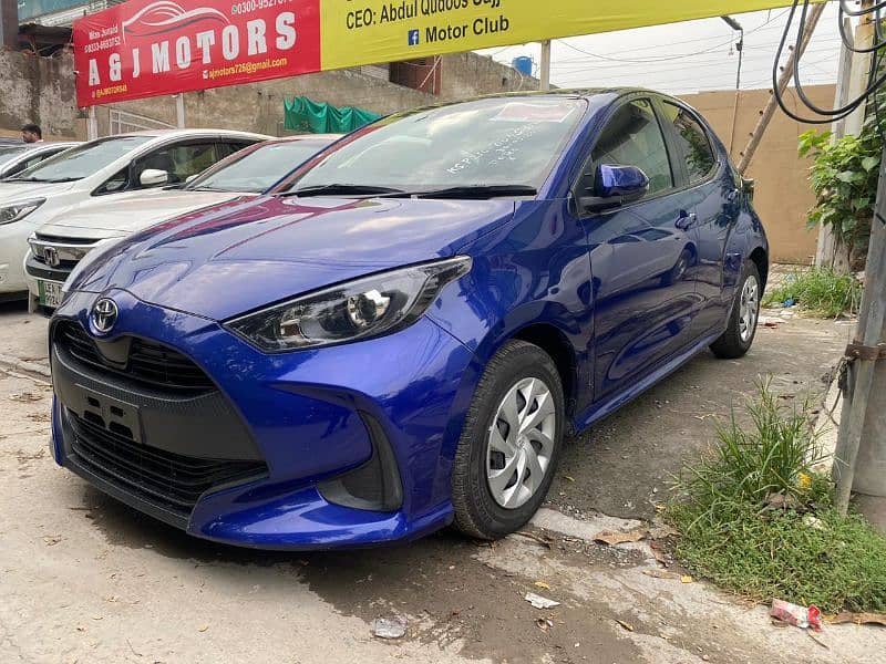 Toyota Yaris 2021 Model 2024 Import 3.5 Grade Auction Sheet 1