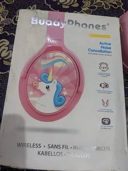 Unicorn Beautiful Imported Brand Bluetooth ANC Headphones for Girls 1