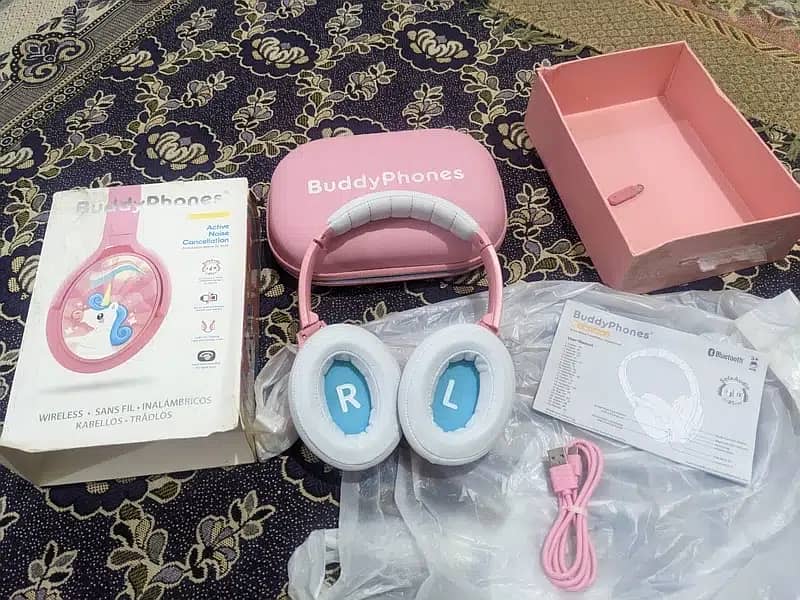 Unicorn Beautiful Imported Brand Bluetooth ANC Headphones for Girls 2