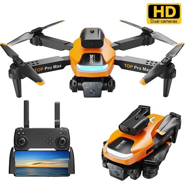 P23PRO Foldable Camera Drone High Quality 3 Camera Drone 0