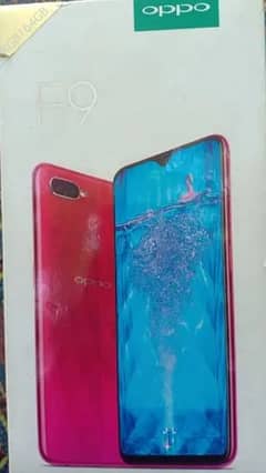 Oppo F9 original 4+64 with box Pta approved 0