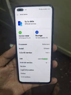 oppo Reno 3 Pro 8gb 256gb official PTA approved