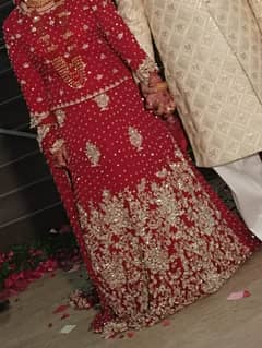 Bridel lehnga mehroon shade