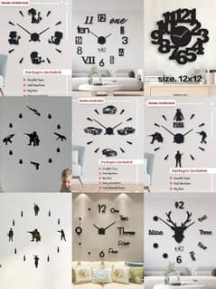 wall hangings and wall clock, online delivery wathsapp 03135921724 plz