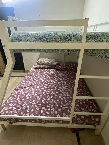 iron bunk bed 0