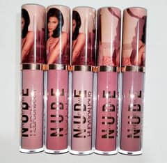 Matte Finish Lip Gloss,Pack of 5