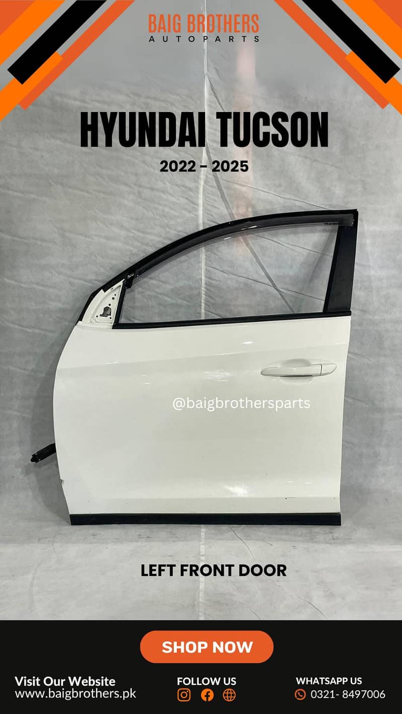 Honda Tucson Elantra MGHS Kia Sportage Picanto Bumper Digi Door Fender 1