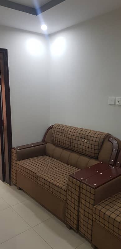 Fully Furnished Flat 2 Bed For Rent In Citi Housing Jhelum 2