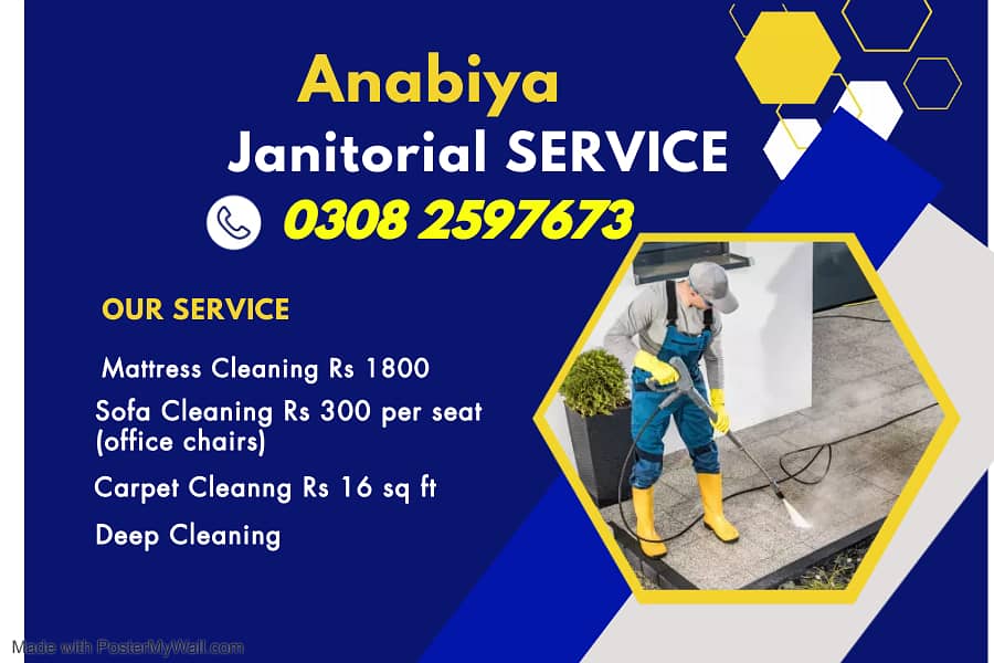 Sofa Cleaning, Carpet Cleaning, Mattres Cleaning in all Karachi 0