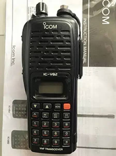 Icom V82 V-H-F Transceiver High-Quality Radio Communication - 1 Piece 1