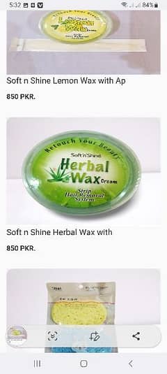 herbal wax