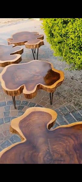 live edge center tables 1