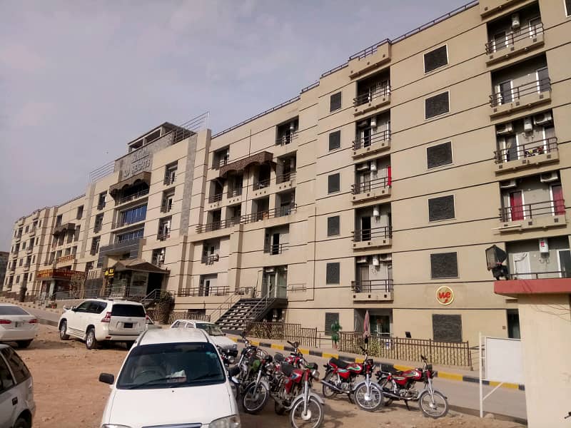 1 Bed Furnished Flat For Rent In QJ Heights Phase1 BAhria Town 3