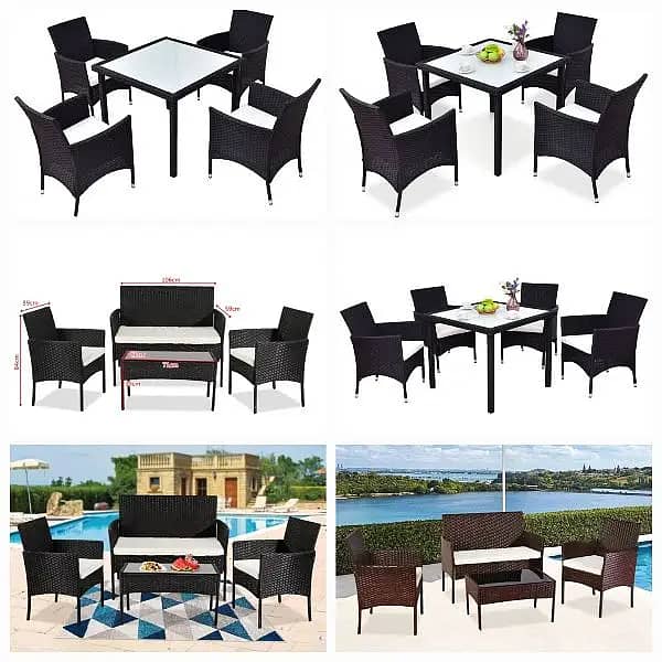 Rattan Chairs/Cane Chairs/Outdoor Rattan furniture/Garden Chairs/Lawn 2