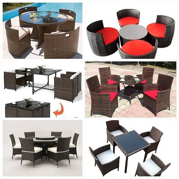 Rattan Chairs/Cane Chairs/Outdoor Rattan furniture/Garden Chairs/Lawn 5