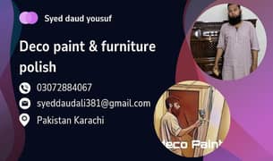 furniture polish & deco paint 0