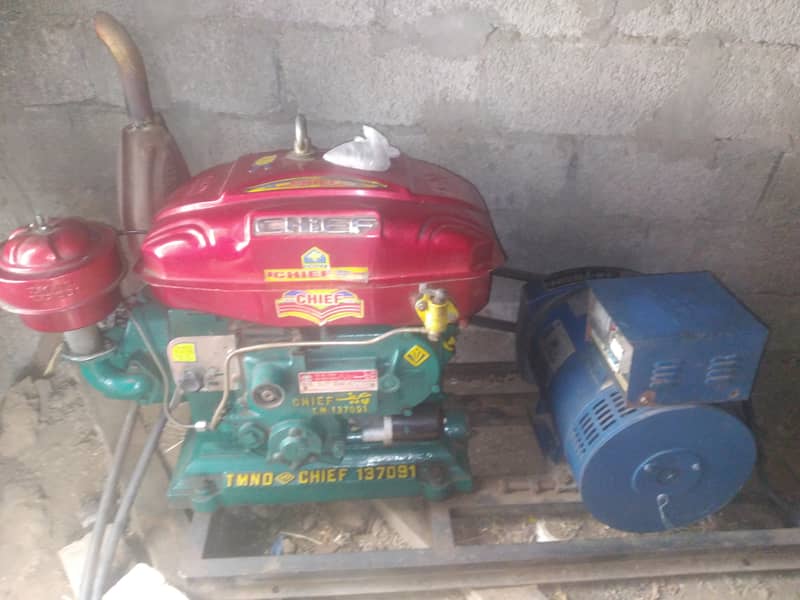 16 hp Peter engine 7.5 kva generator available 3